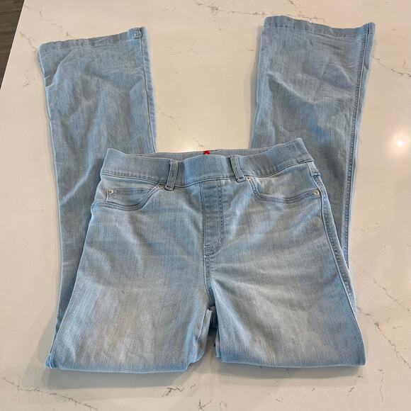 SPANX Flare Jean In Retro‎ Light Wash Size Small - Picture 4 of 12